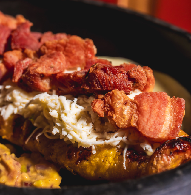 Maduro con Chicharrón — Alabama BBQ